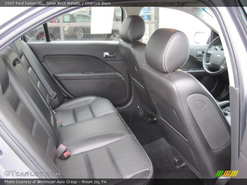 Silver Birch Metallic / Charcoal Black 2007 Ford Fusion SEL