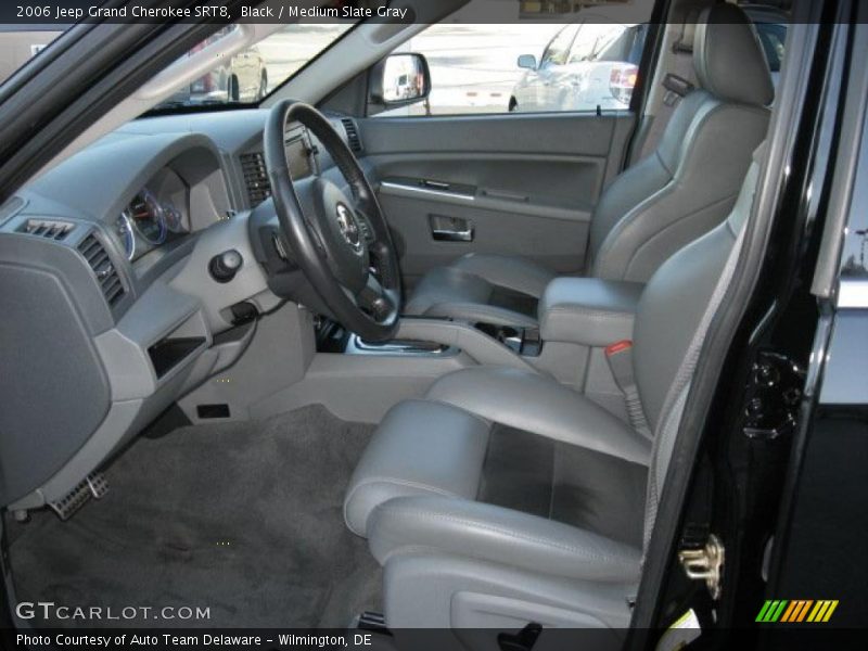 Black / Medium Slate Gray 2006 Jeep Grand Cherokee SRT8