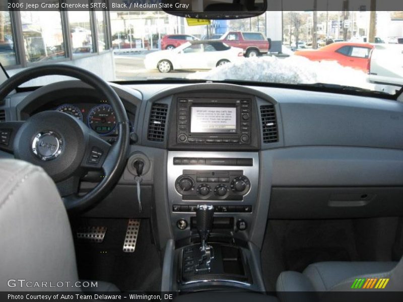 Black / Medium Slate Gray 2006 Jeep Grand Cherokee SRT8