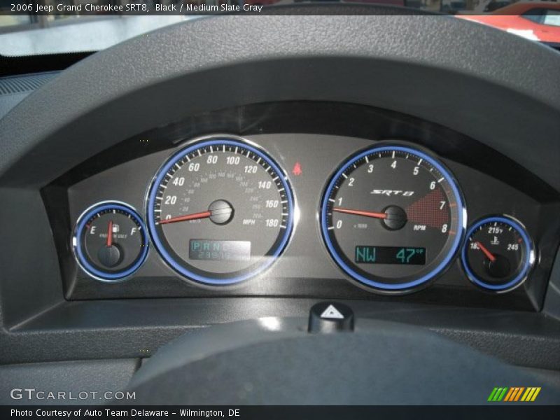 Black / Medium Slate Gray 2006 Jeep Grand Cherokee SRT8