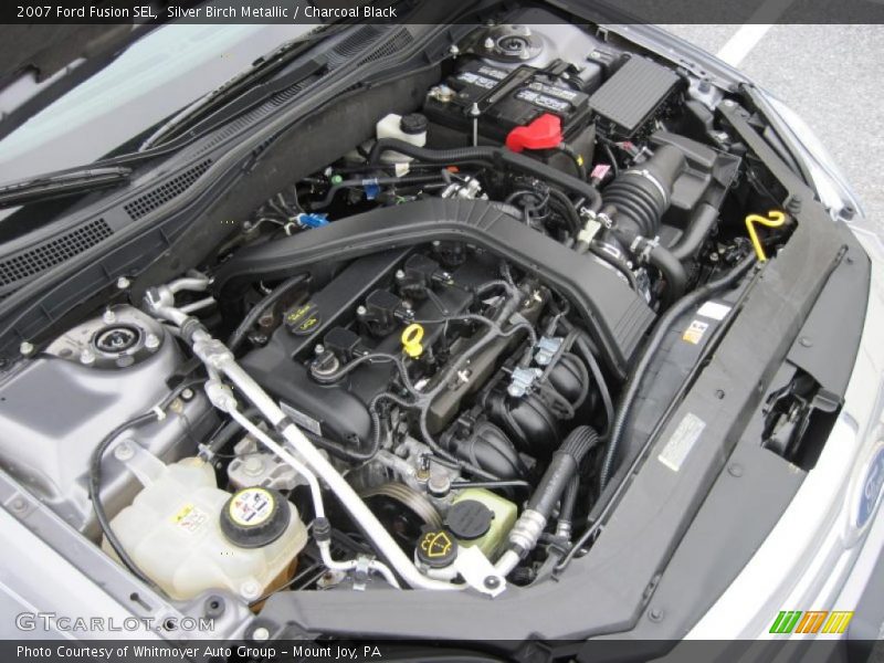 Silver Birch Metallic / Charcoal Black 2007 Ford Fusion SEL