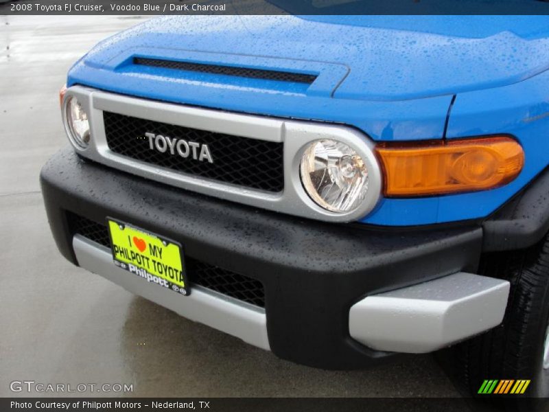 Voodoo Blue / Dark Charcoal 2008 Toyota FJ Cruiser