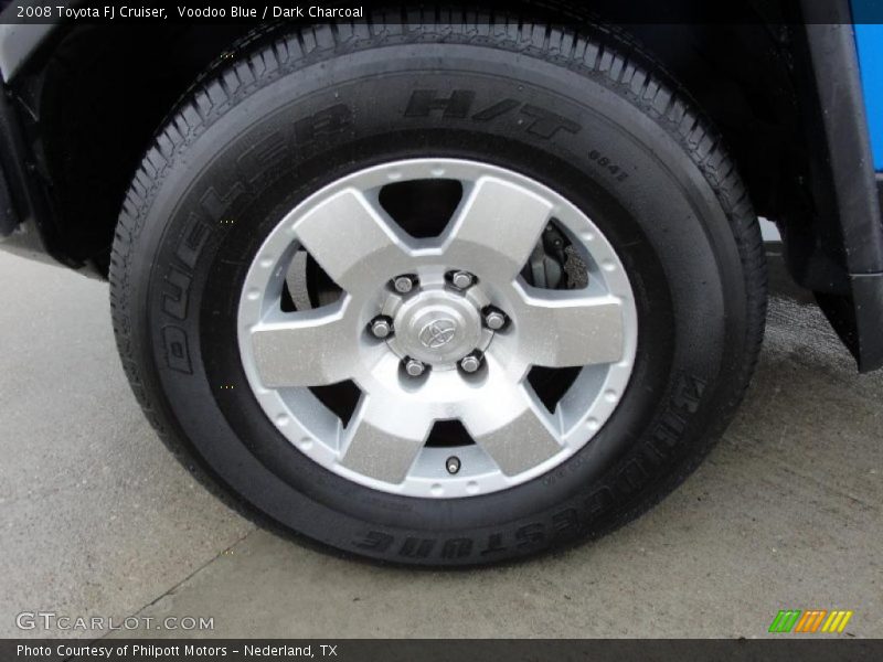Voodoo Blue / Dark Charcoal 2008 Toyota FJ Cruiser