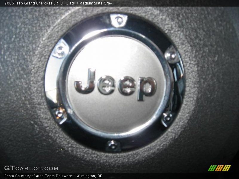 Black / Medium Slate Gray 2006 Jeep Grand Cherokee SRT8