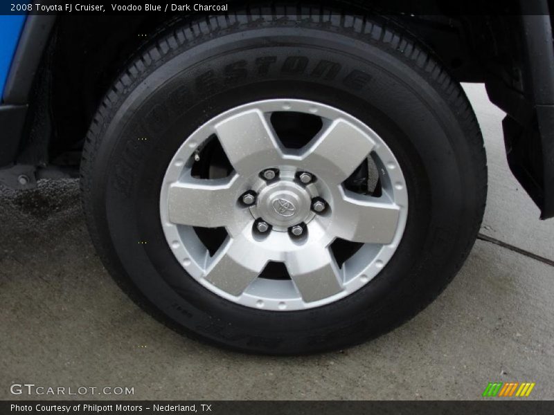 Voodoo Blue / Dark Charcoal 2008 Toyota FJ Cruiser