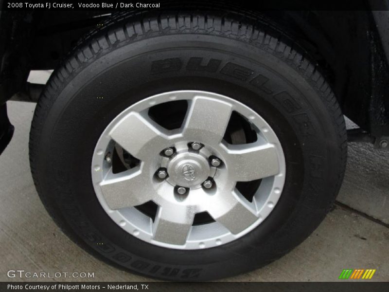Voodoo Blue / Dark Charcoal 2008 Toyota FJ Cruiser