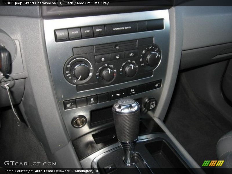 Black / Medium Slate Gray 2006 Jeep Grand Cherokee SRT8