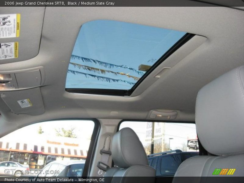 Black / Medium Slate Gray 2006 Jeep Grand Cherokee SRT8