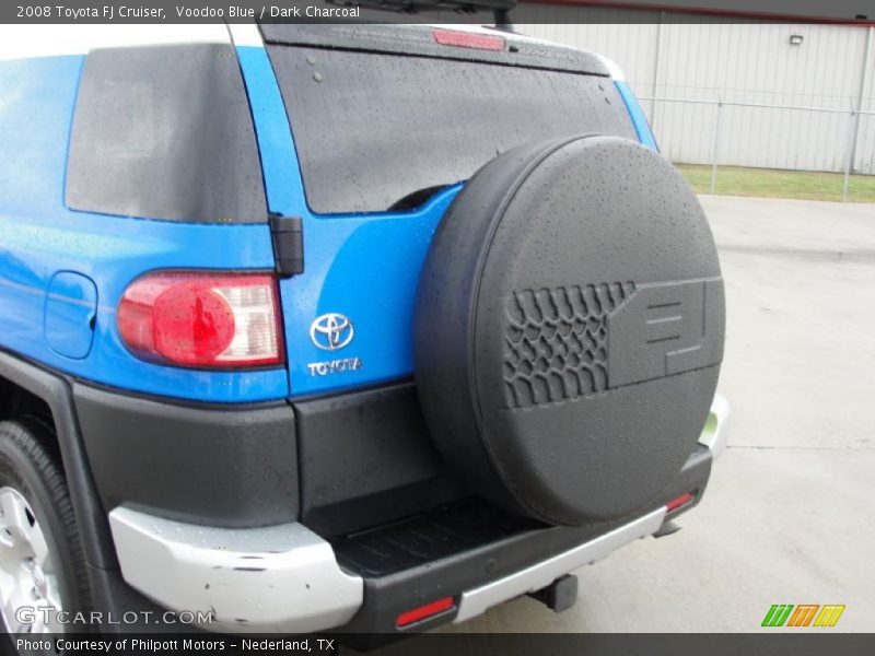 Voodoo Blue / Dark Charcoal 2008 Toyota FJ Cruiser