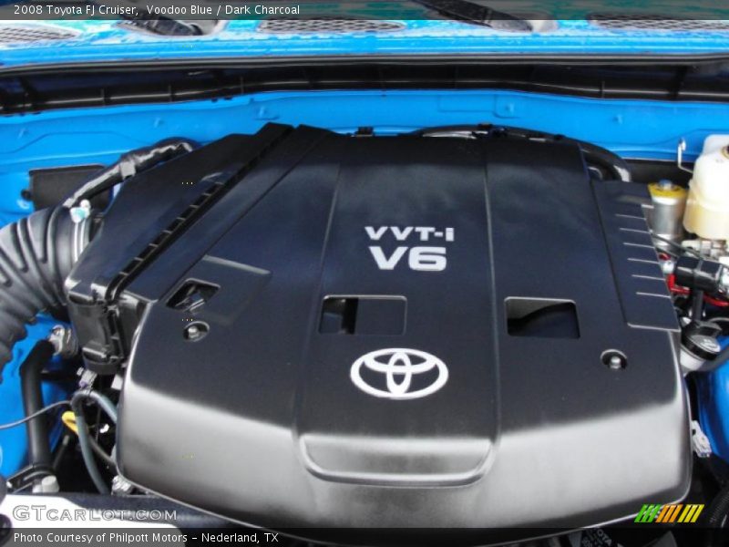 Voodoo Blue / Dark Charcoal 2008 Toyota FJ Cruiser