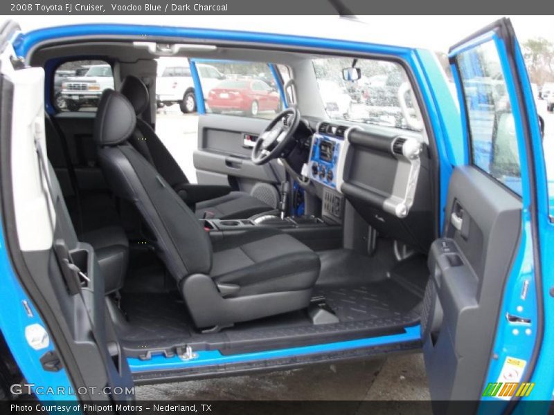 Voodoo Blue / Dark Charcoal 2008 Toyota FJ Cruiser