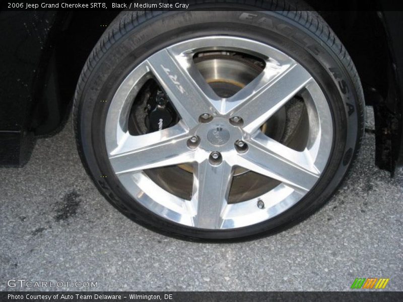Black / Medium Slate Gray 2006 Jeep Grand Cherokee SRT8