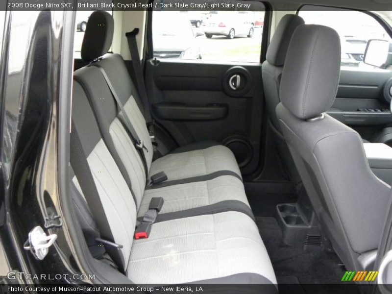 Brilliant Black Crystal Pearl / Dark Slate Gray/Light Slate Gray 2008 Dodge Nitro SXT