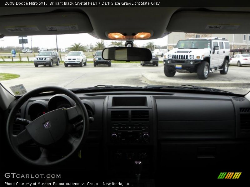Brilliant Black Crystal Pearl / Dark Slate Gray/Light Slate Gray 2008 Dodge Nitro SXT