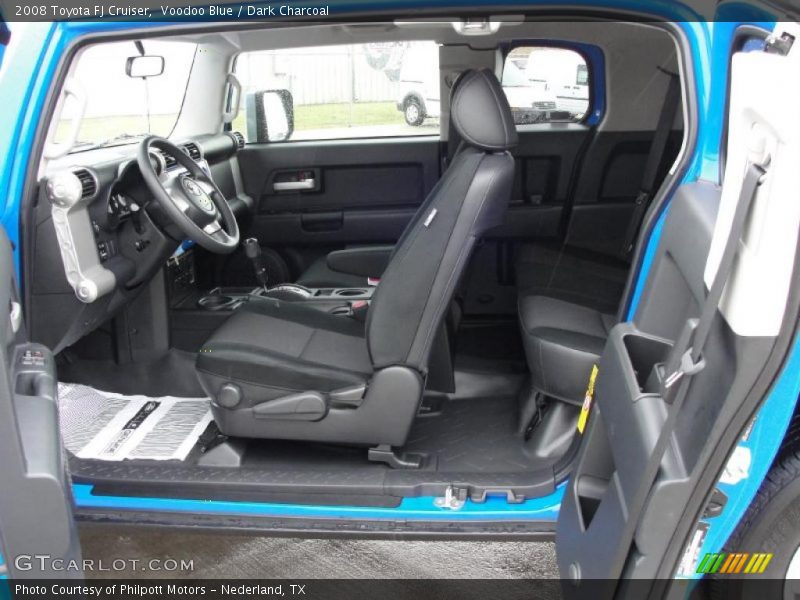 Voodoo Blue / Dark Charcoal 2008 Toyota FJ Cruiser