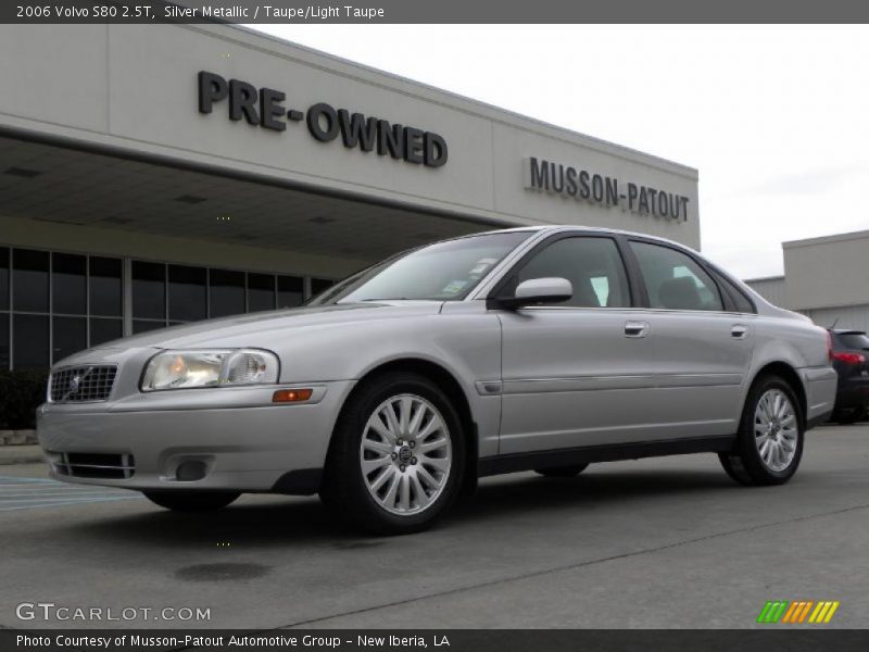 Silver Metallic / Taupe/Light Taupe 2006 Volvo S80 2.5T