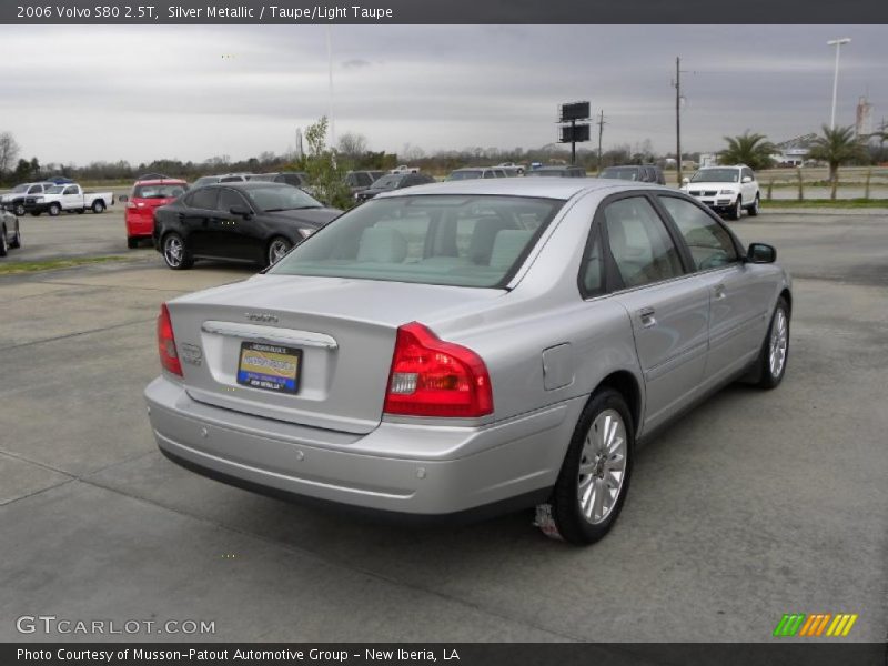 Silver Metallic / Taupe/Light Taupe 2006 Volvo S80 2.5T