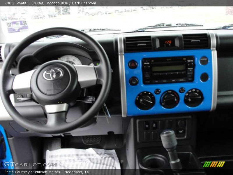 Voodoo Blue / Dark Charcoal 2008 Toyota FJ Cruiser