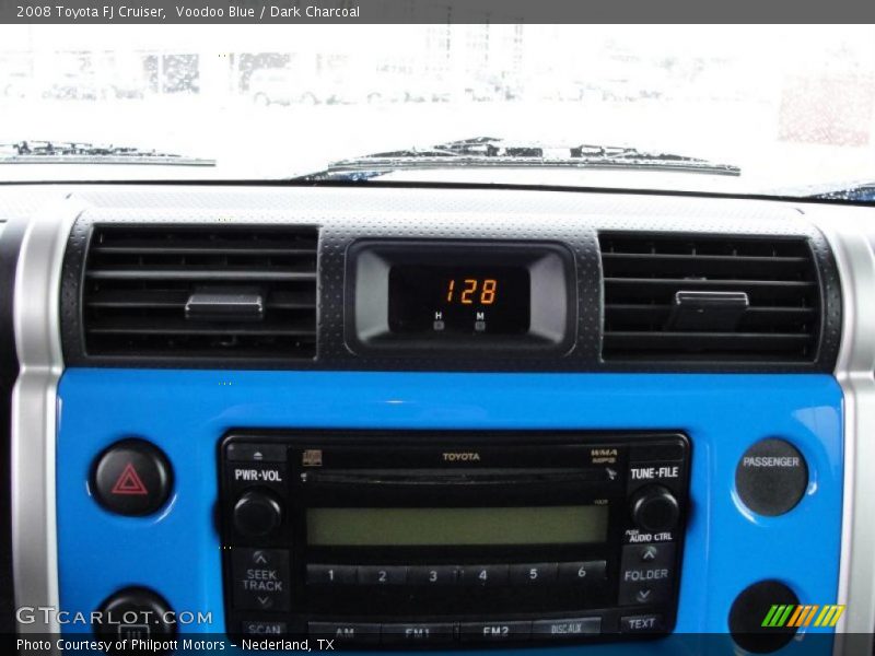 Voodoo Blue / Dark Charcoal 2008 Toyota FJ Cruiser