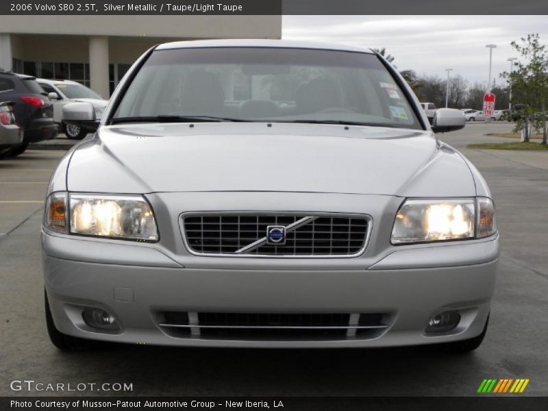 Silver Metallic / Taupe/Light Taupe 2006 Volvo S80 2.5T