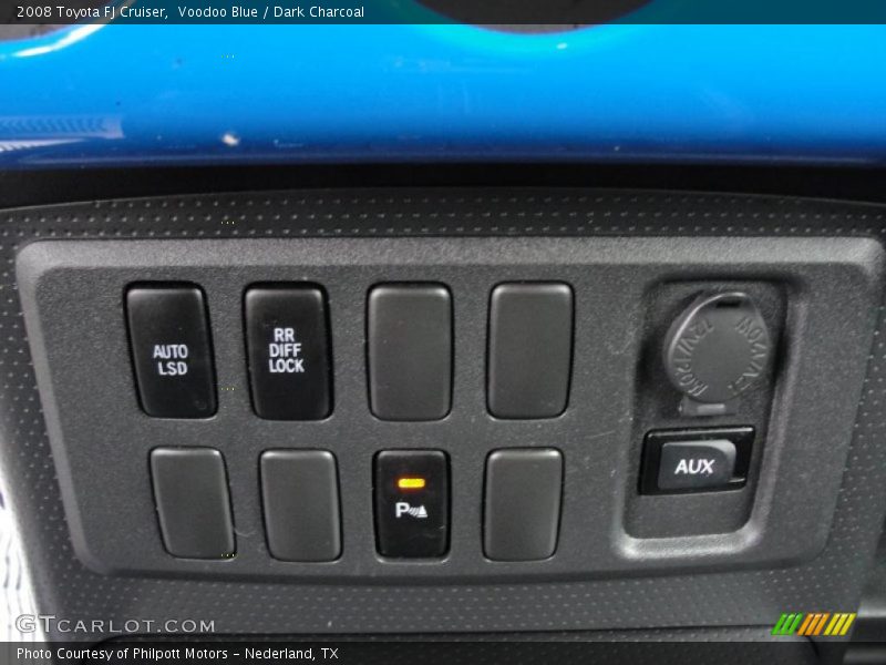 Voodoo Blue / Dark Charcoal 2008 Toyota FJ Cruiser