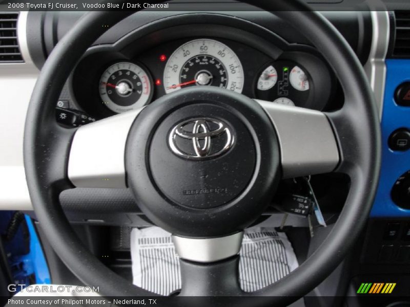 Voodoo Blue / Dark Charcoal 2008 Toyota FJ Cruiser