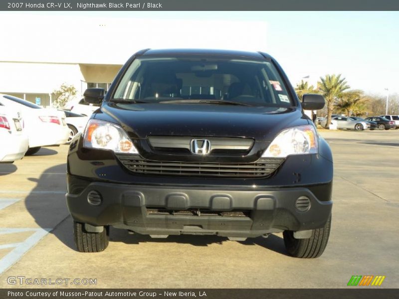 Nighthawk Black Pearl / Black 2007 Honda CR-V LX