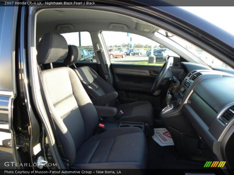 Nighthawk Black Pearl / Black 2007 Honda CR-V LX