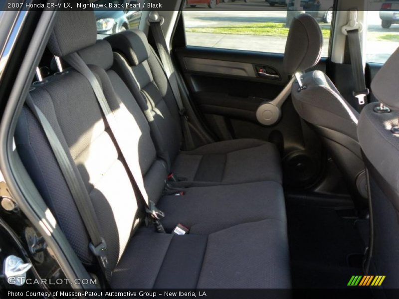 Nighthawk Black Pearl / Black 2007 Honda CR-V LX