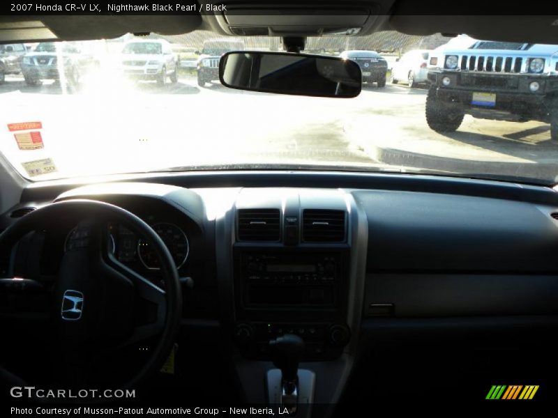 Nighthawk Black Pearl / Black 2007 Honda CR-V LX