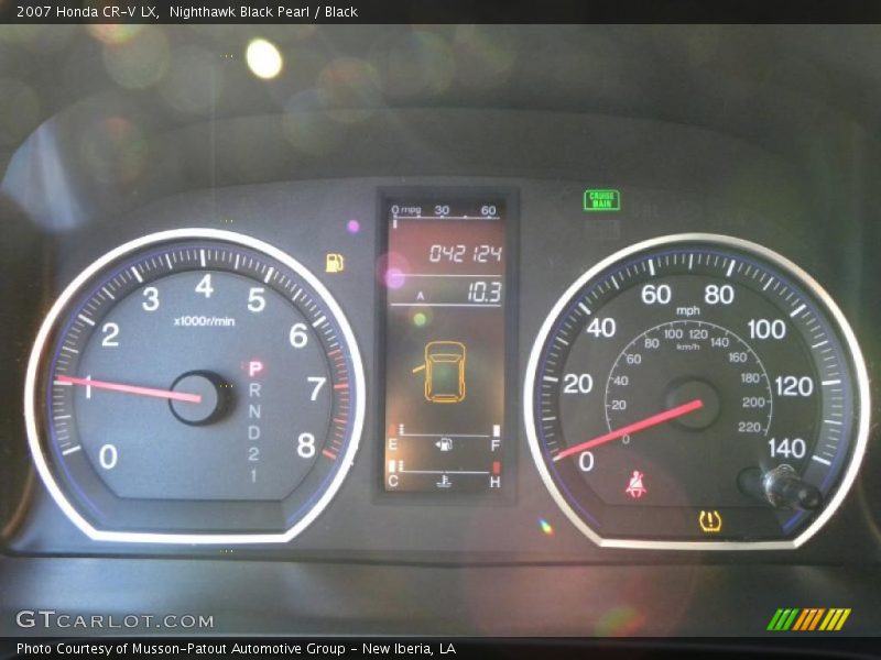 Nighthawk Black Pearl / Black 2007 Honda CR-V LX