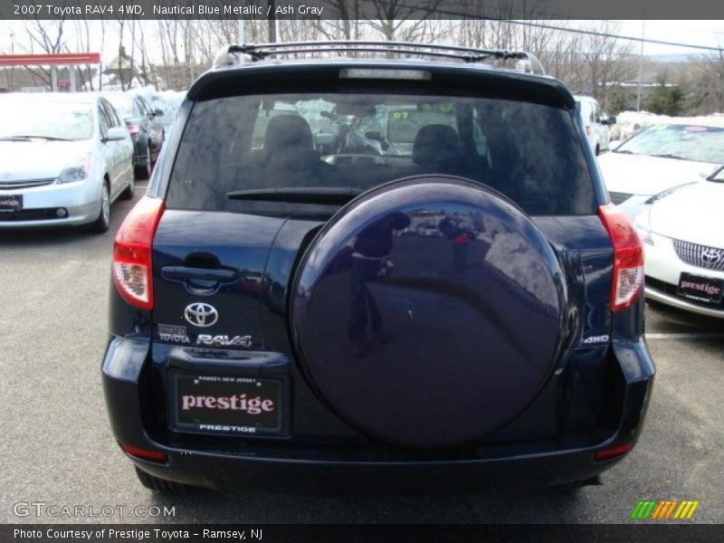 Nautical Blue Metallic / Ash Gray 2007 Toyota RAV4 4WD