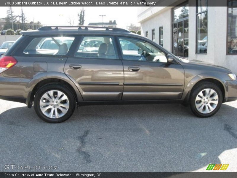 Deep Bronze Metallic / Warm Ivory 2008 Subaru Outback 3.0R L.L.Bean Edition Wagon