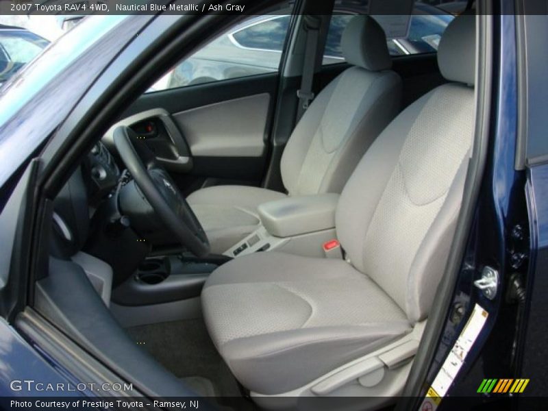 Nautical Blue Metallic / Ash Gray 2007 Toyota RAV4 4WD