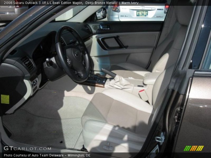 Deep Bronze Metallic / Warm Ivory 2008 Subaru Outback 3.0R L.L.Bean Edition Wagon