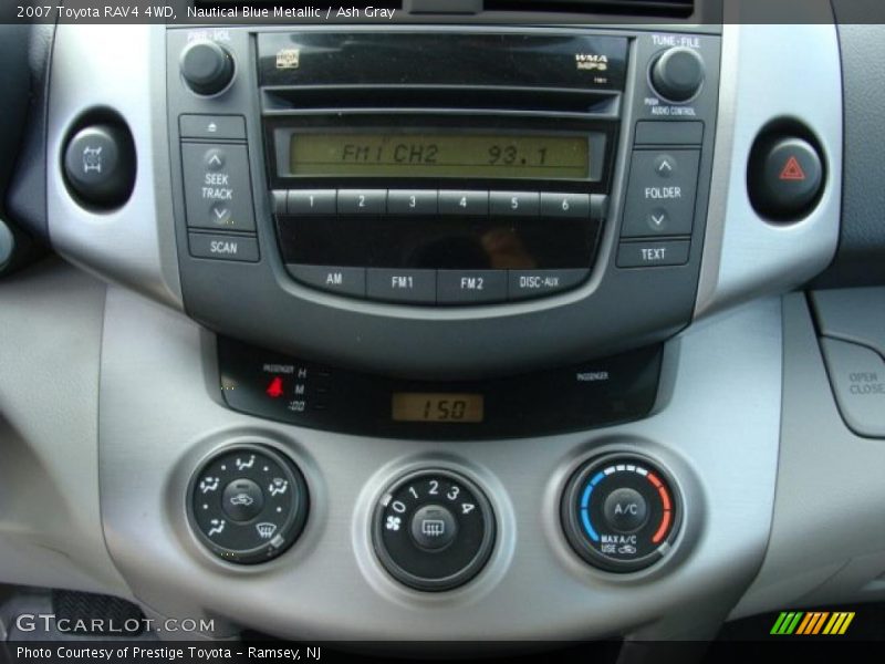 Nautical Blue Metallic / Ash Gray 2007 Toyota RAV4 4WD
