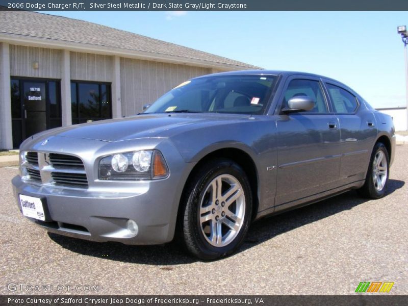 Silver Steel Metallic / Dark Slate Gray/Light Graystone 2006 Dodge Charger R/T