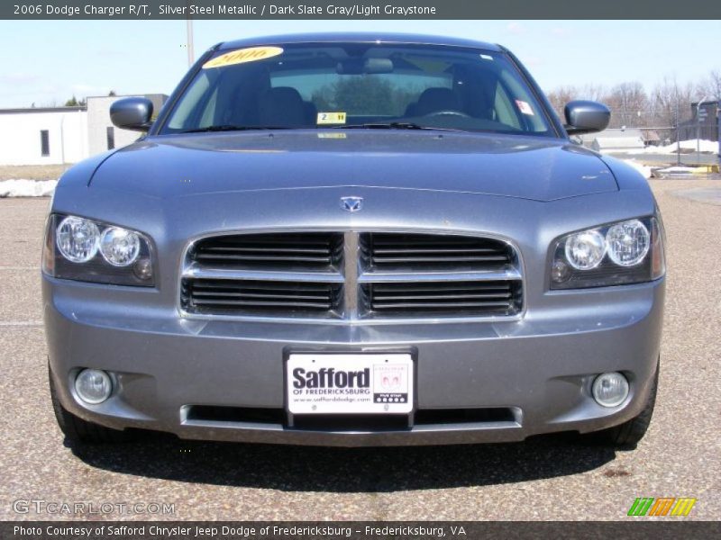 Silver Steel Metallic / Dark Slate Gray/Light Graystone 2006 Dodge Charger R/T