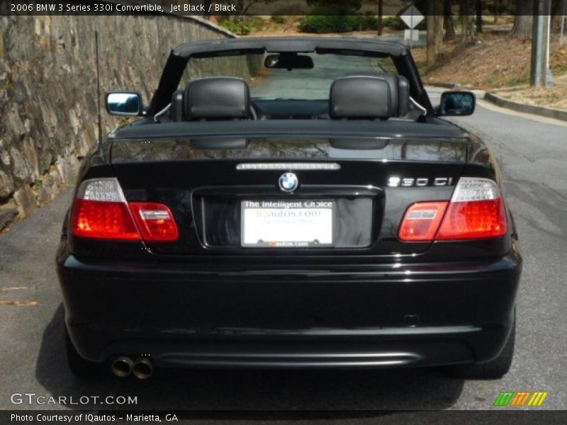 Jet Black / Black 2006 BMW 3 Series 330i Convertible