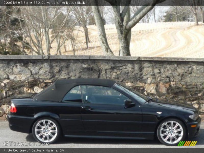 Jet Black / Black 2006 BMW 3 Series 330i Convertible
