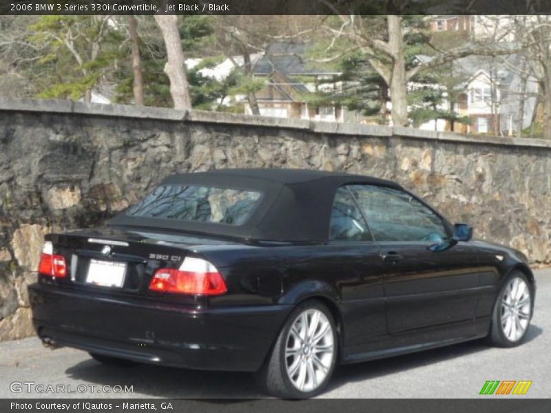 Jet Black / Black 2006 BMW 3 Series 330i Convertible