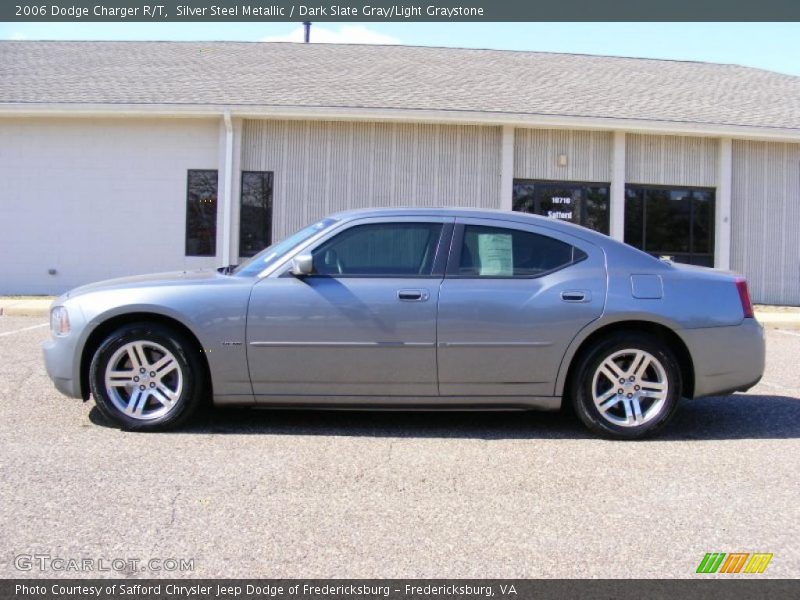 Silver Steel Metallic / Dark Slate Gray/Light Graystone 2006 Dodge Charger R/T