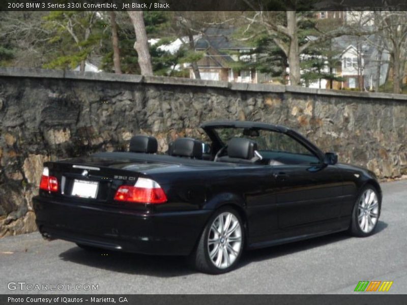 Jet Black / Black 2006 BMW 3 Series 330i Convertible