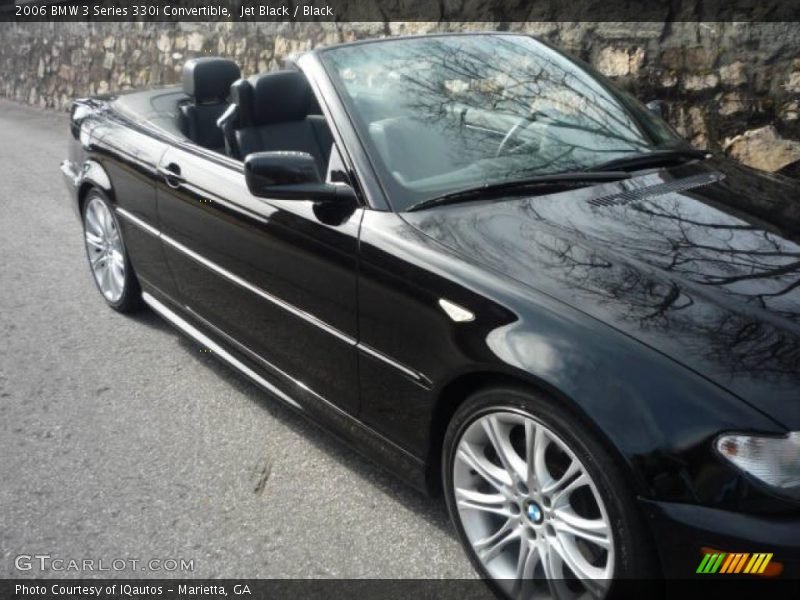 Jet Black / Black 2006 BMW 3 Series 330i Convertible