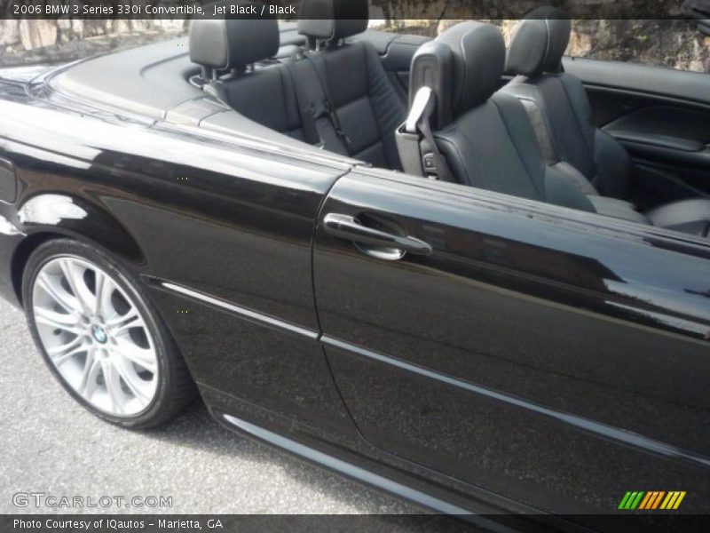 Jet Black / Black 2006 BMW 3 Series 330i Convertible