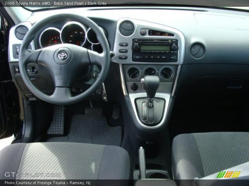 Black Sand Pearl / Dark Gray 2006 Toyota Matrix AWD