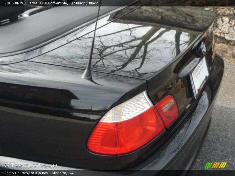 Jet Black / Black 2006 BMW 3 Series 330i Convertible