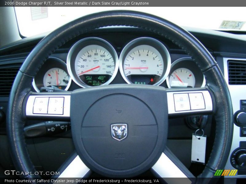 Silver Steel Metallic / Dark Slate Gray/Light Graystone 2006 Dodge Charger R/T