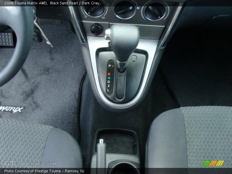 Black Sand Pearl / Dark Gray 2006 Toyota Matrix AWD