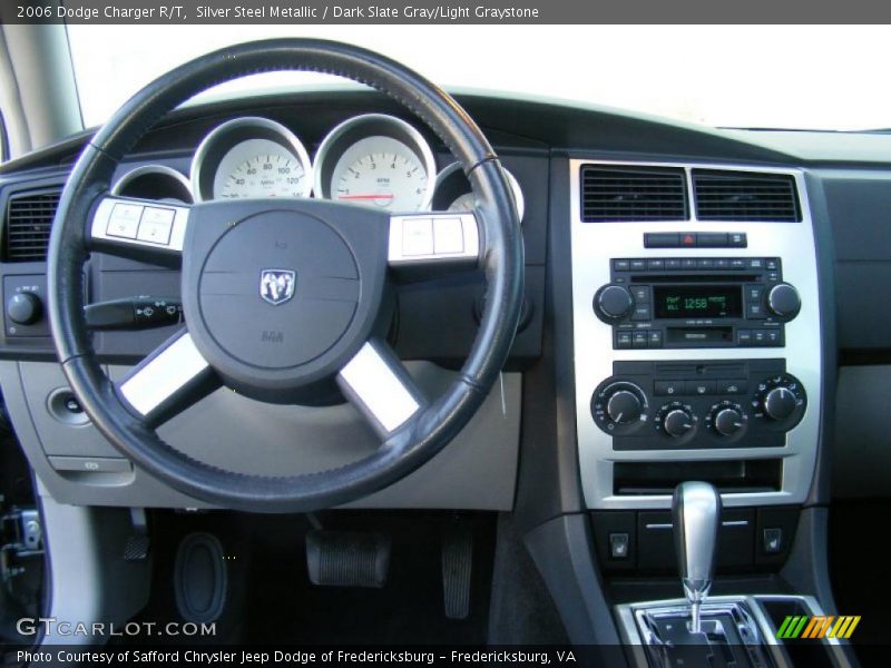Silver Steel Metallic / Dark Slate Gray/Light Graystone 2006 Dodge Charger R/T